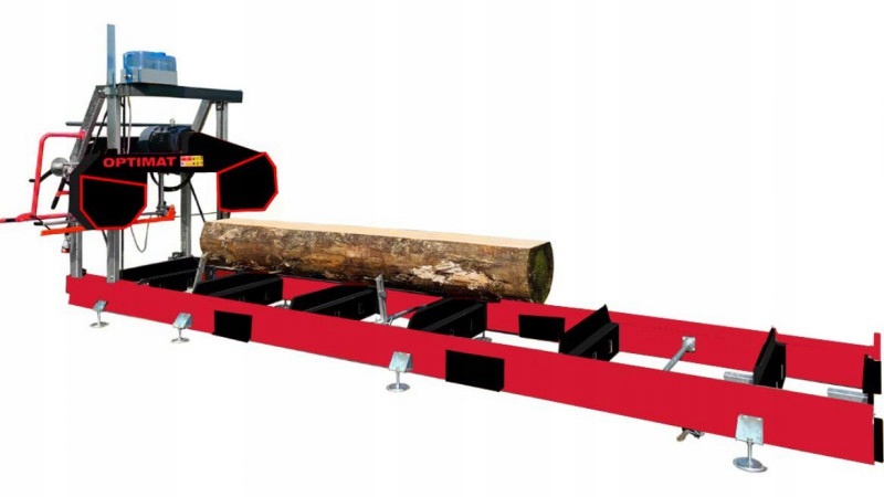 Benzínová pásová pila 27 Km 910 mm pásová pila horizontální pila