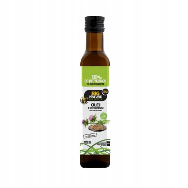 Big Nature Ostropestřecový olej 500 ml 100%