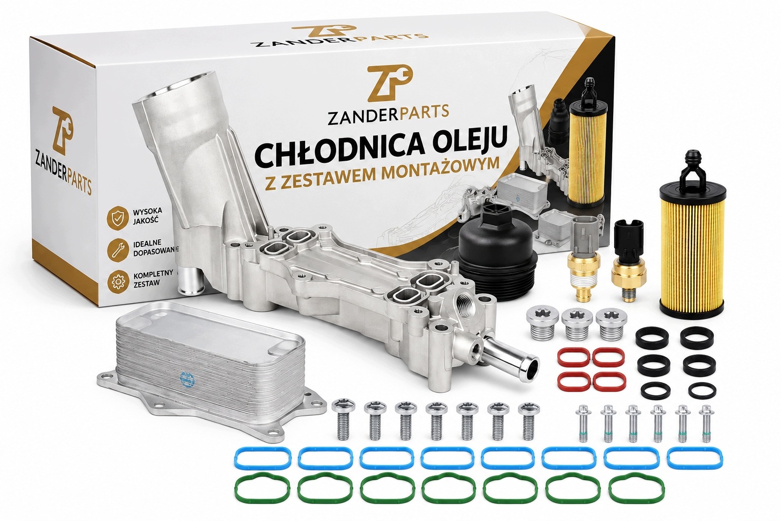 Kryt Olejového Filtru Hliníkový Chladič Oleje Dodge Chrysler 3.6