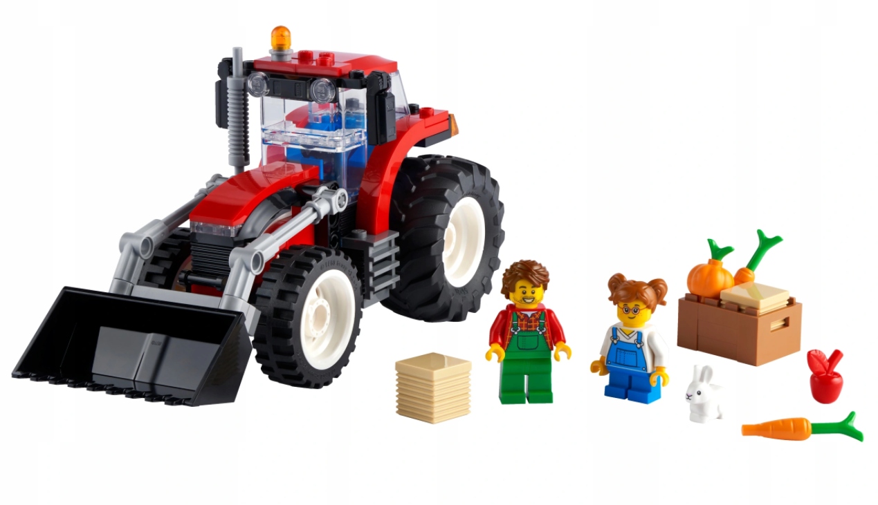 Klocki LEGO CITY 60287 Traktor Ciągnik Rolniczy 5+ EAN (GTIN) 5702016889727