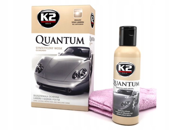 

K2 Quantum Syntetyczny Wosk Ochronny Mikrowłókno