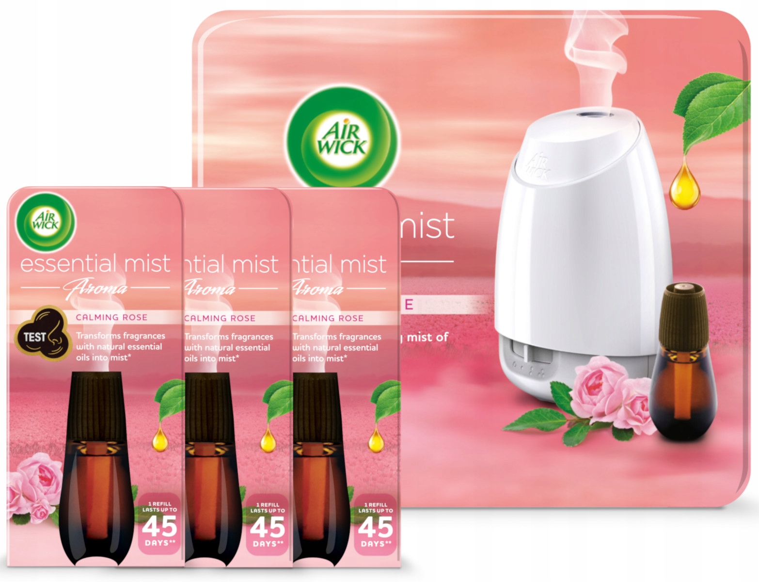 

Air Wick Mist odświeżacz komplet 4 wkłady