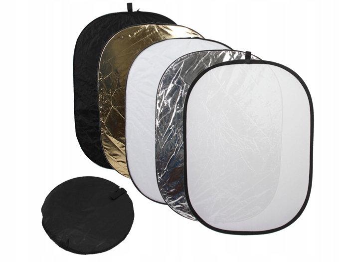 

Blenda Fotograficzna 5w1 Owalna 100x150cm Etui