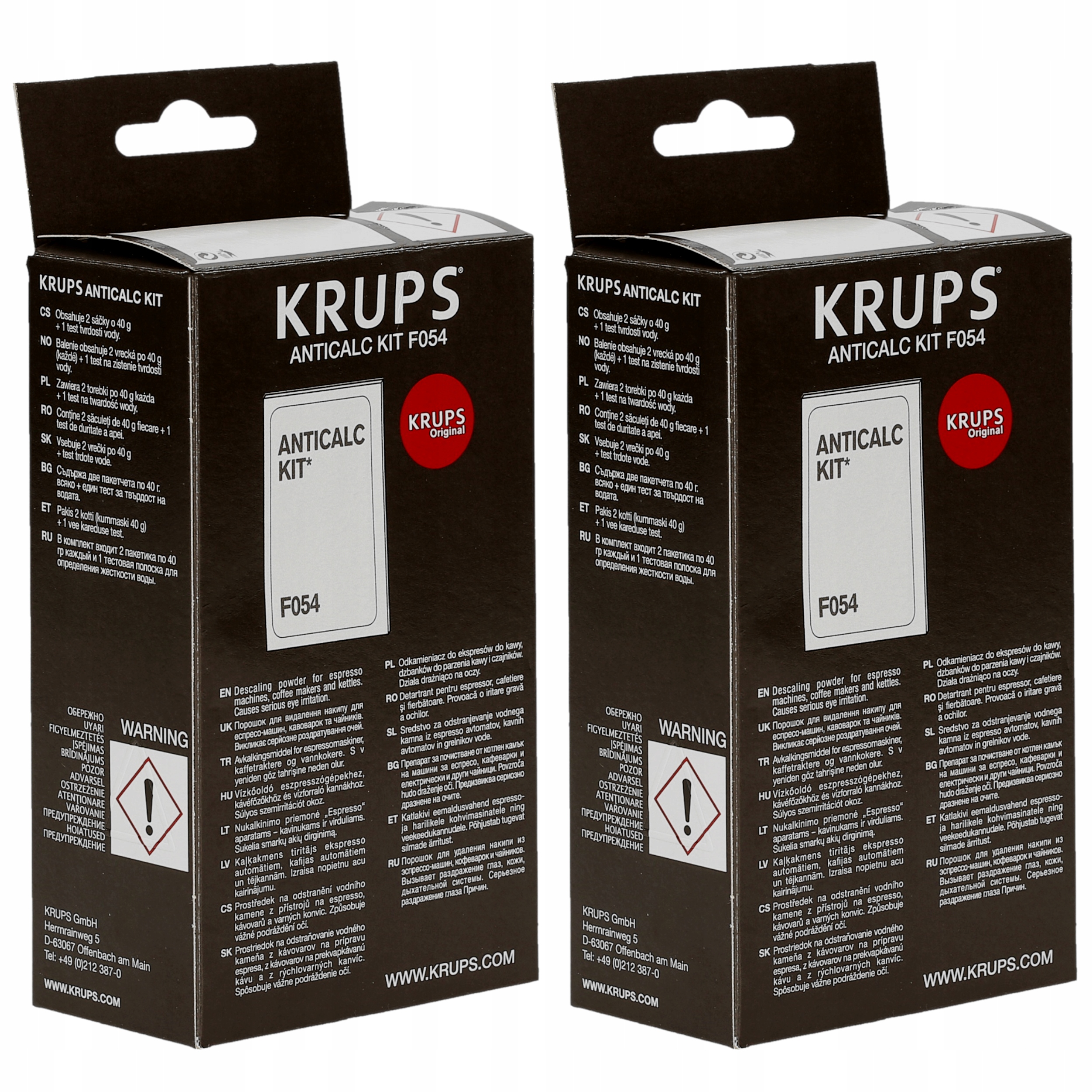 

Krups Odkamieniacz F054 Do Ekspresów Anticalc Kit