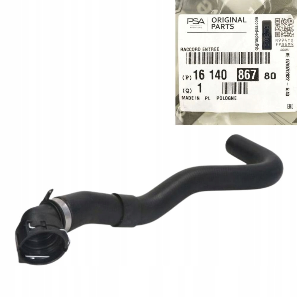 Kabel Chladiče Vody Peugeot Boxer III 2.0-2.2 Bluehdi 1614086780