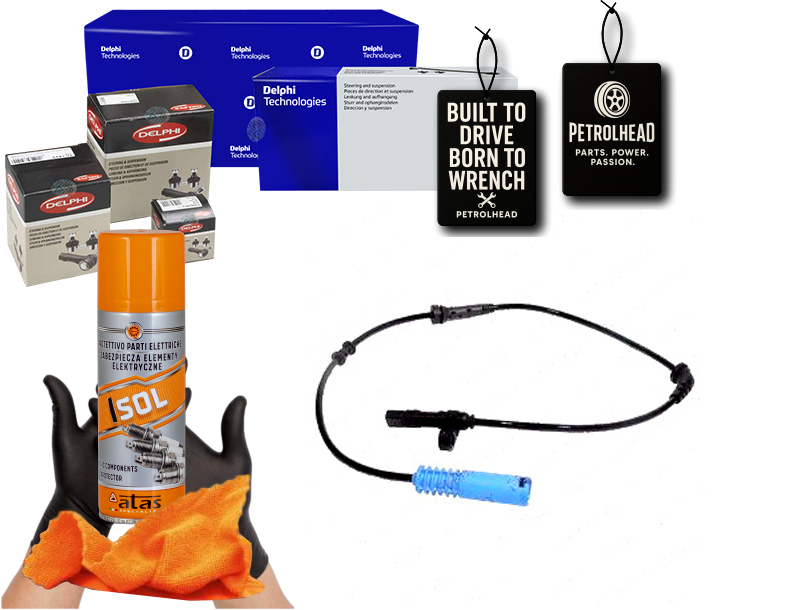 Senzor Abs Mini Přední R50 R53 Cooper Cooper S 00- #Petrolhead Pro+ Kit4