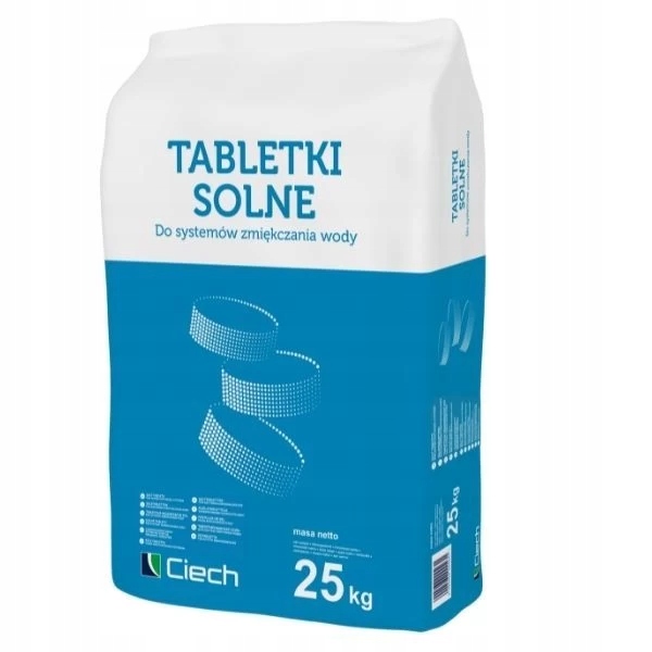 Zmiękczacz Ciech Tabletki solne zmiękczające 25kg