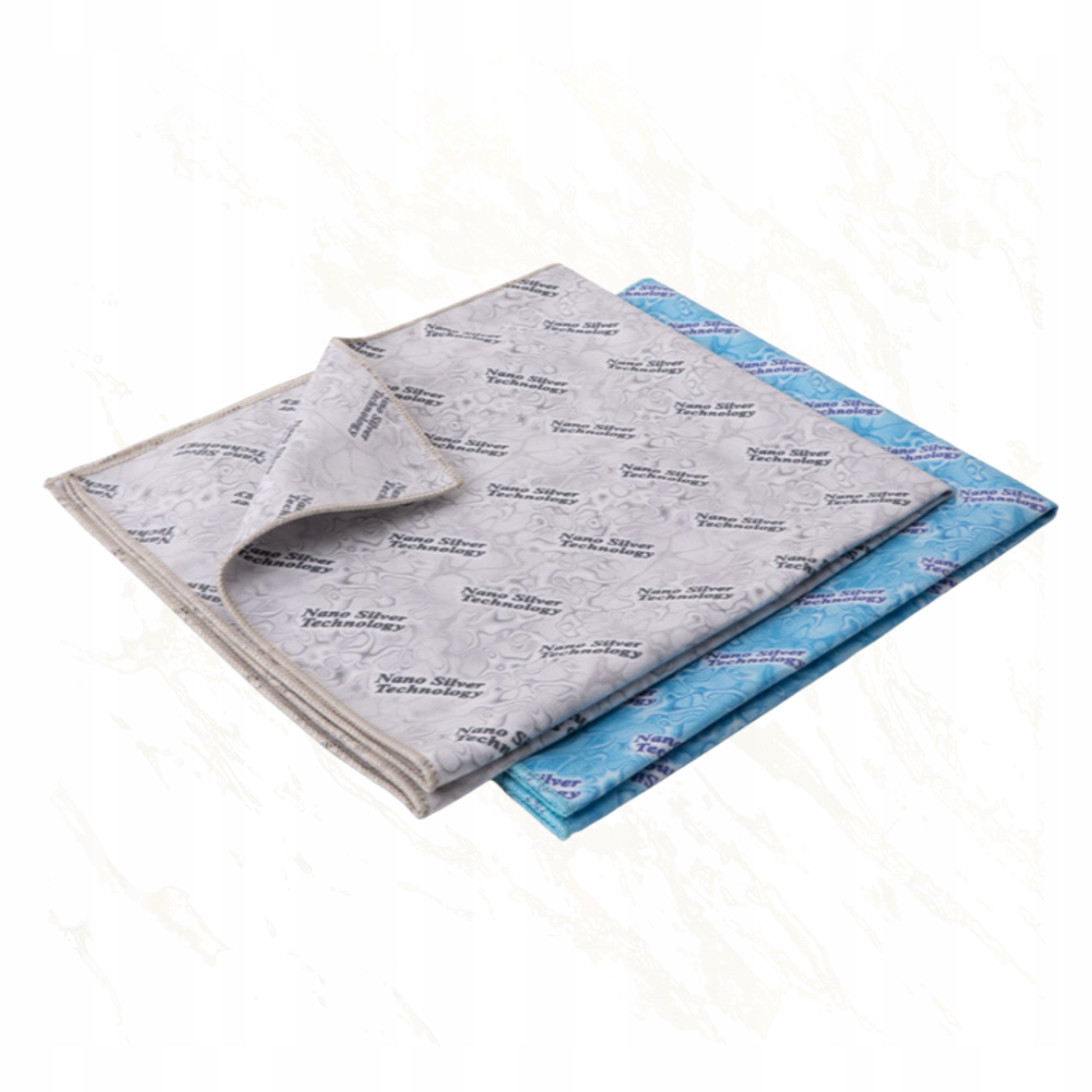 Levně Raypath Čistič Utěrka Duo Modrá A Šedá 2ks, 38x41 cm