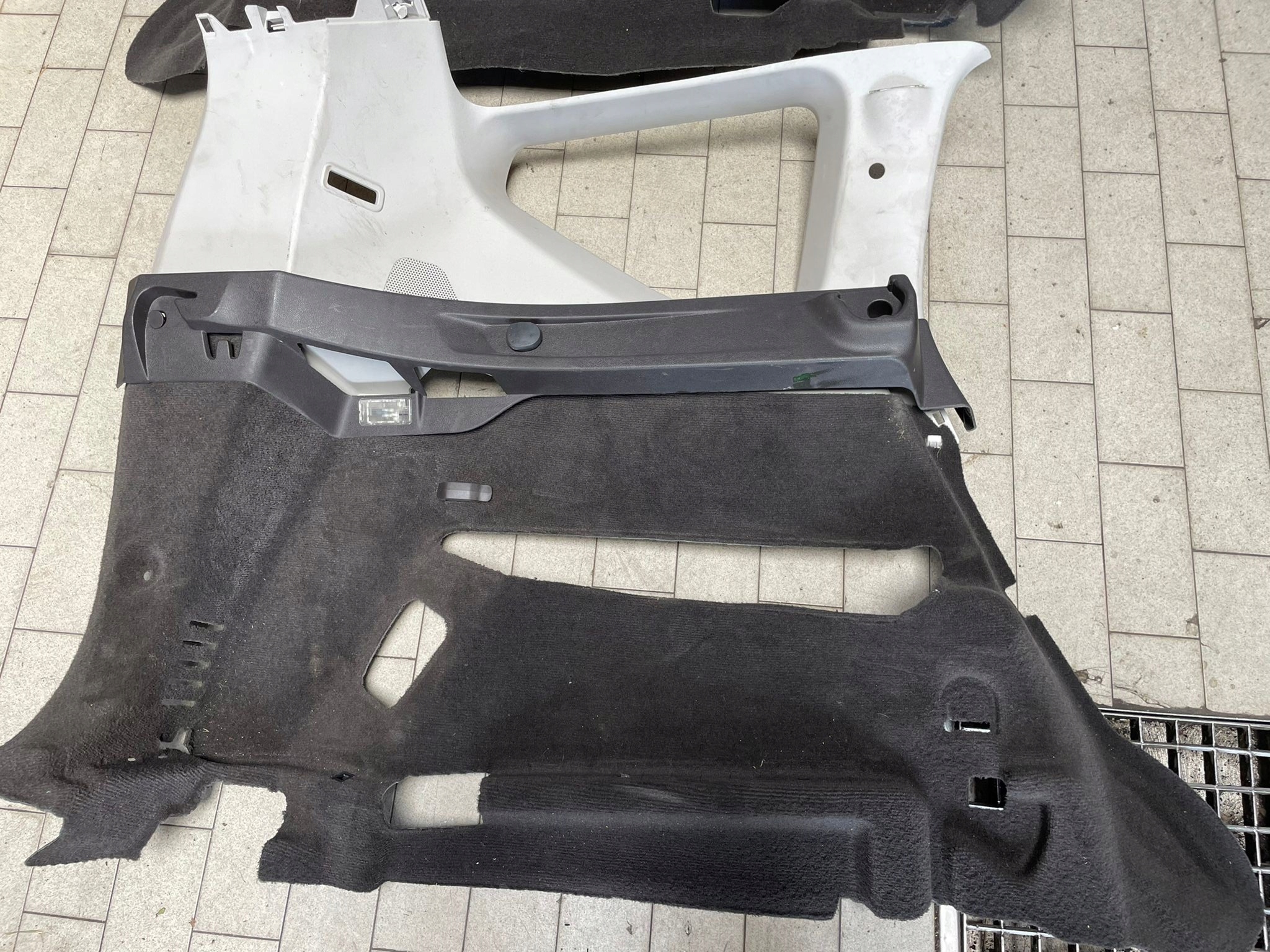 boot upholstery right left RENAULT ESPACE V