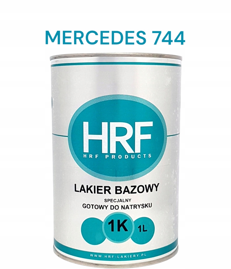 Hrf Lakier Bazowy Mercedes 775 0,5L- Gotowy Do Natrysku Iridiumsilber