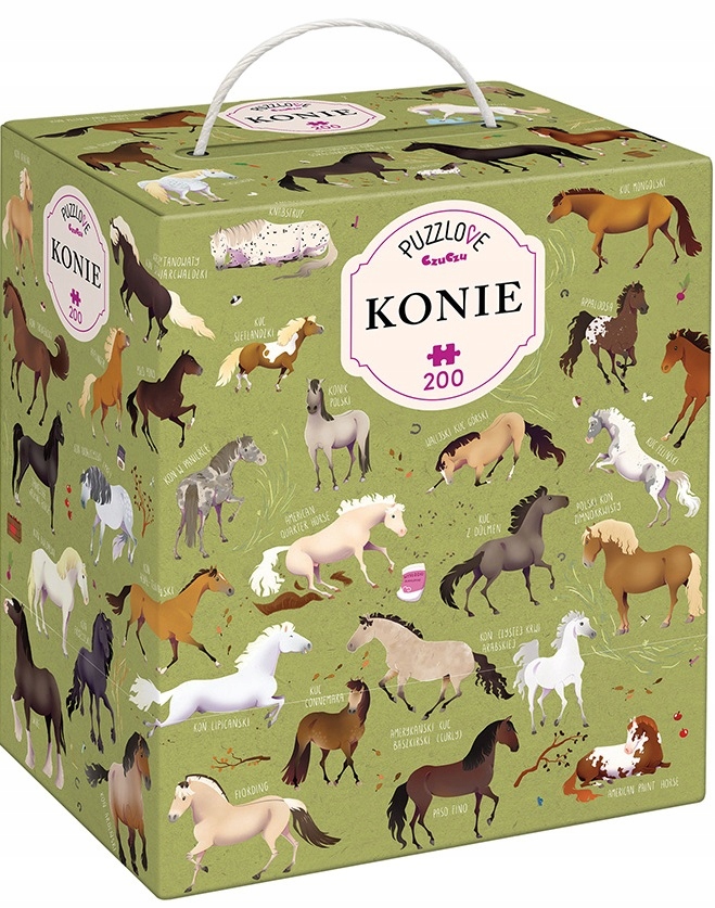 

Puzzle Puzzlove CzuCzu Konie 200 el 7+ Czu Czu