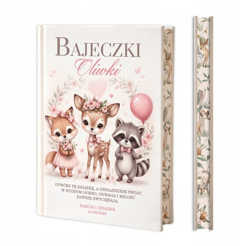 Personalizowana Książka Bajki dla Dziewczynki