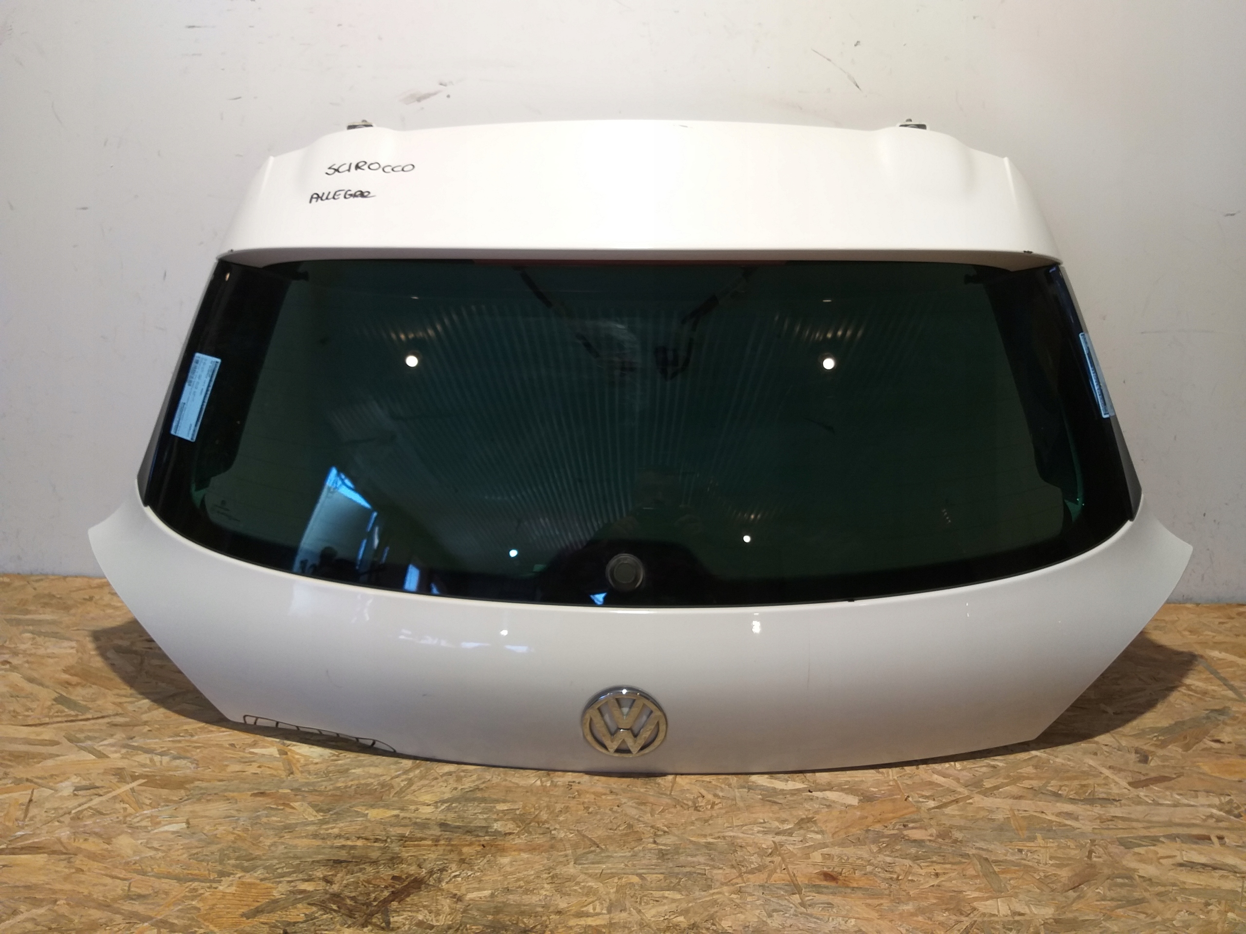 HECKKLAPPE KOFFERRAUMDECKEL VW VOLKSWAGEN SCIROCCO