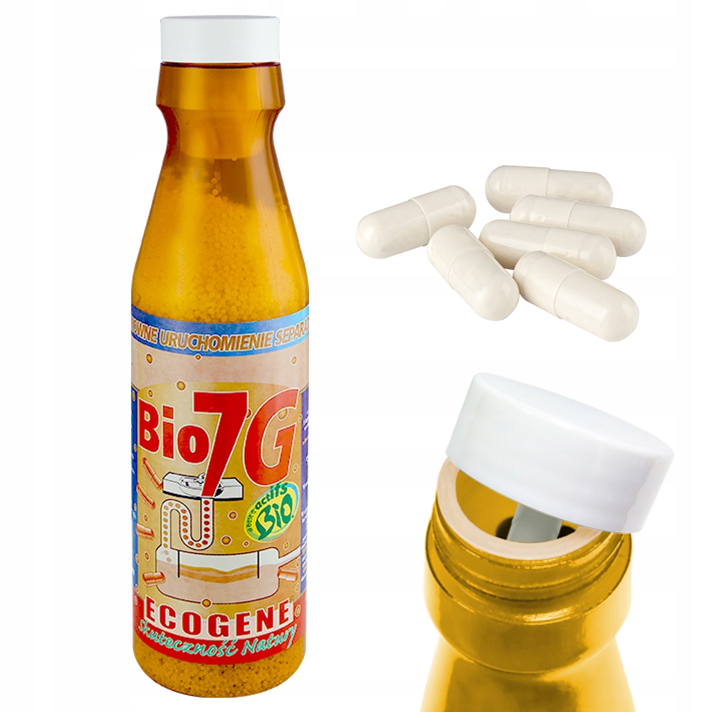 

Bio 7 G degradacja tłuszczu oczyszczalnia Bio7 Eko
