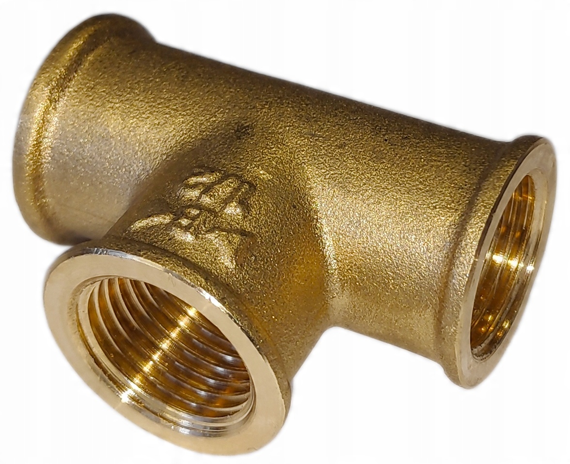 

Trójnik, trojak mosiężny 1/2"