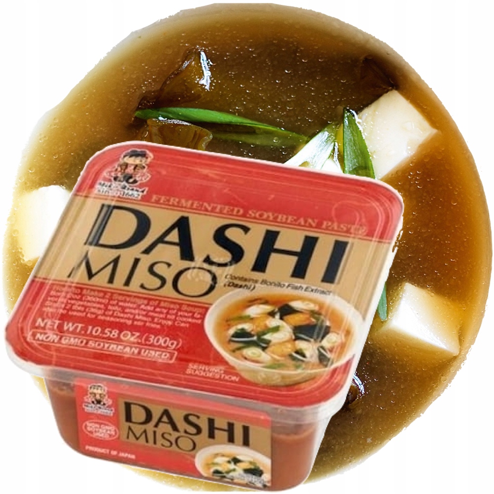

Pasta Do Zupy Dashi Miso Jasna 300g Miko Brand