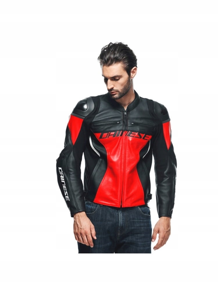 Dainese RACING 4 LAVA RED/BLK Kurtka skórzana Rodzaj Męskie