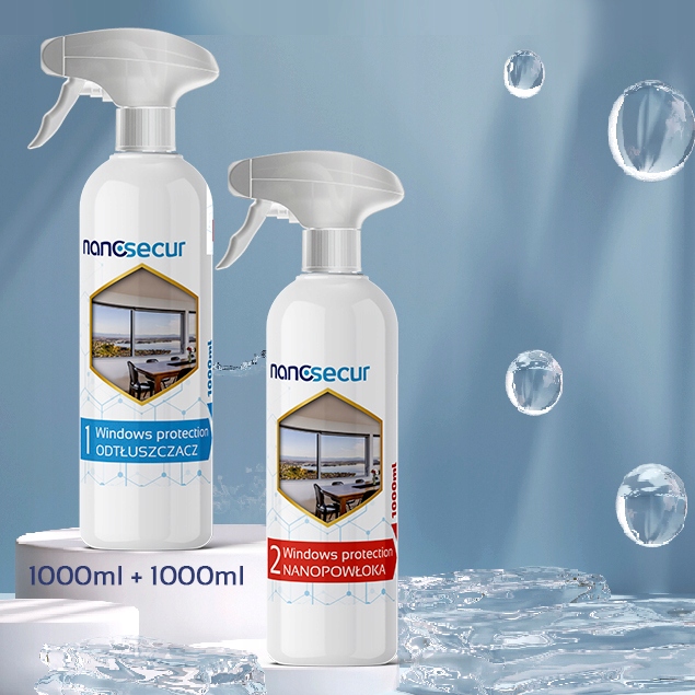 Impregnát na okna a skleněné fasády Nanosecur 1 litr