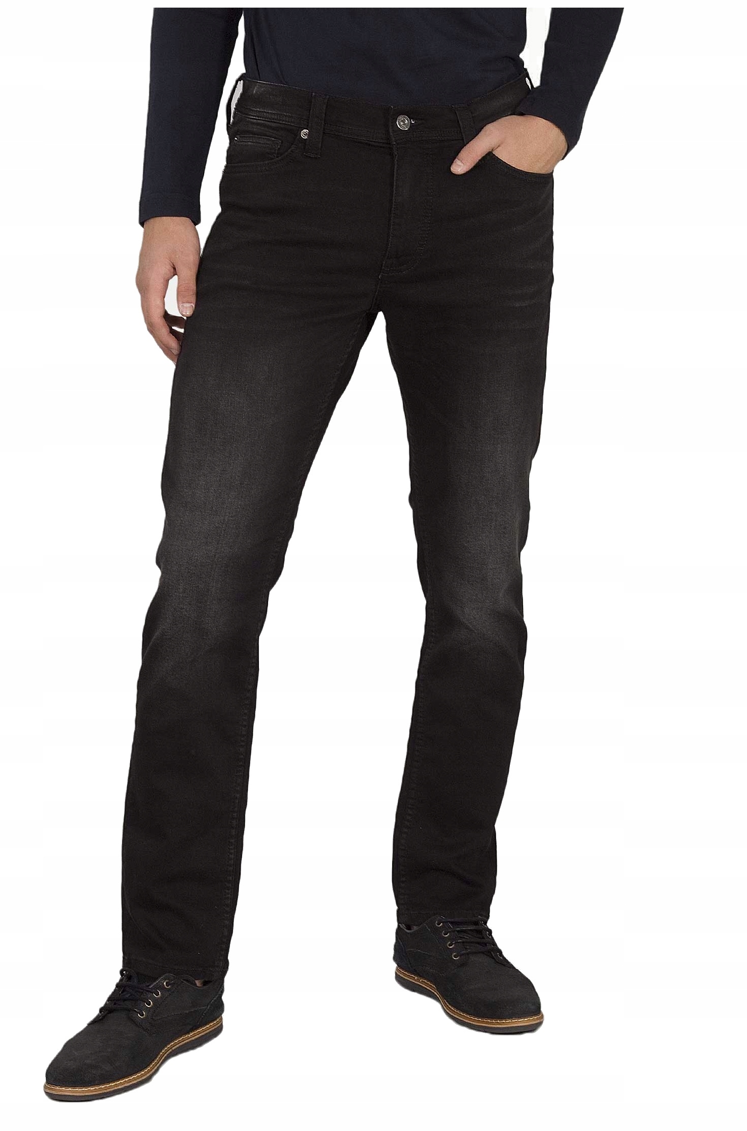 

Mustang Grafitowe Ciemne Regularne Jeansy 32/30
