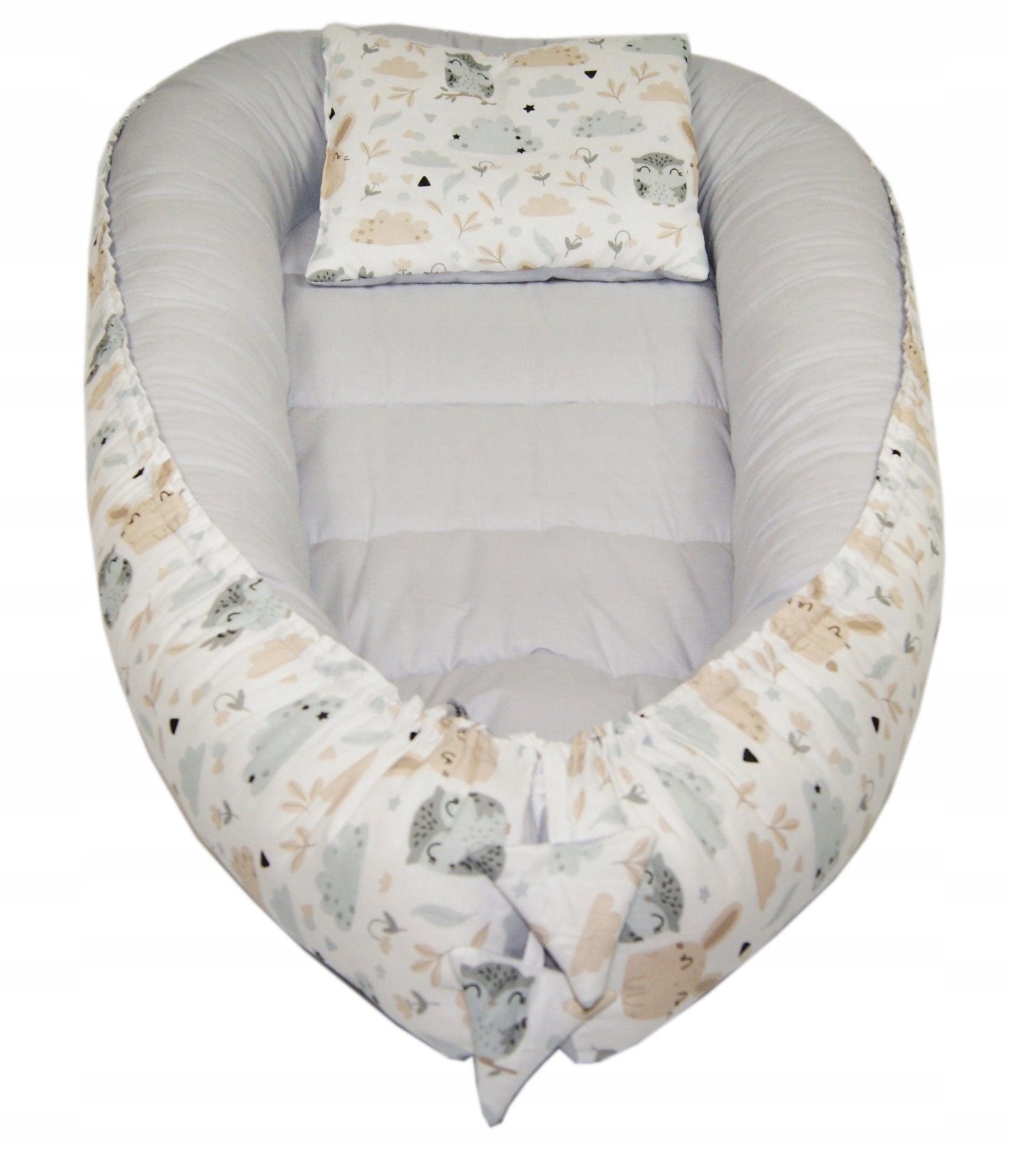 Duży KOKON niemowlęcy 60x95 KOJEC GNIAZDO + GRATIS Marka inna marka