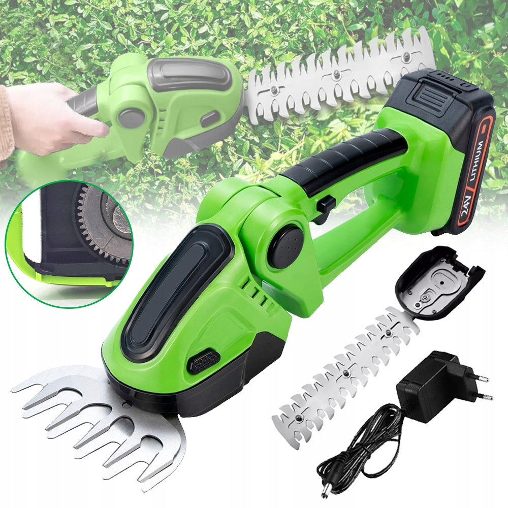 1500 Mah Akumulátorové Nůžky Na Živý Plot S Nastavitelným Úhlem Sklonu