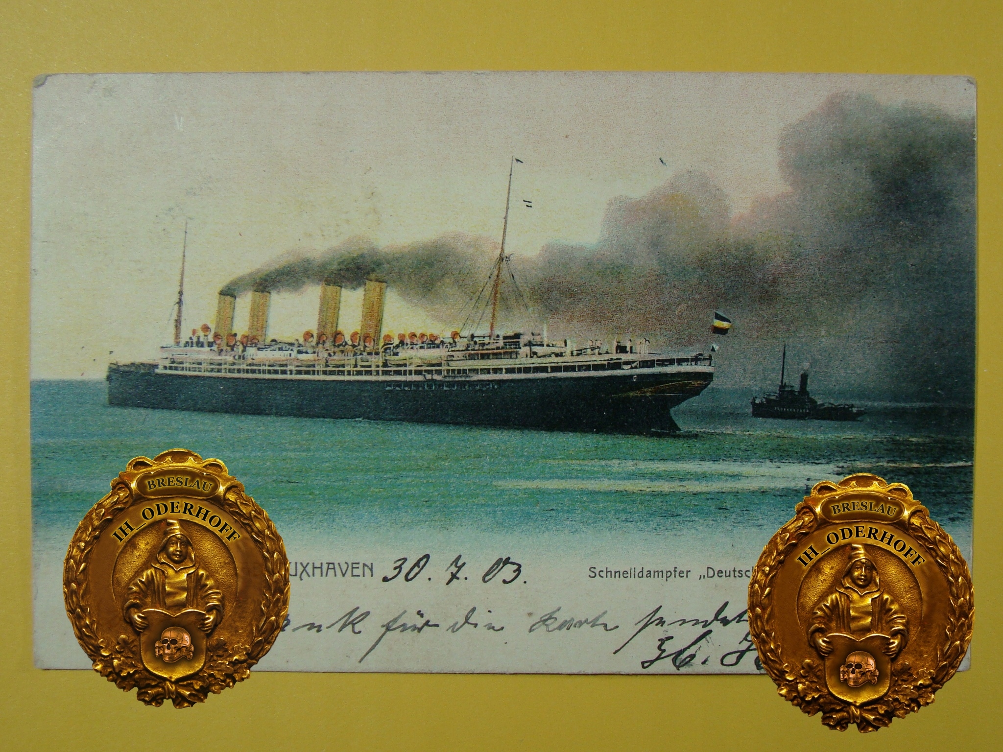 1903 China,Cuxhaven Stan Lux P904