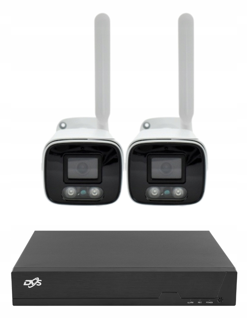 ZESTAW KAMER WIFI 2 KAMERY 5Mpx DO MONITORINGU DOMU TUBA BEZPRZEWODOWA DVS Model ZESTAW 2 KAMER WIFI TUBA 5MPX MONITORING DO DOMU