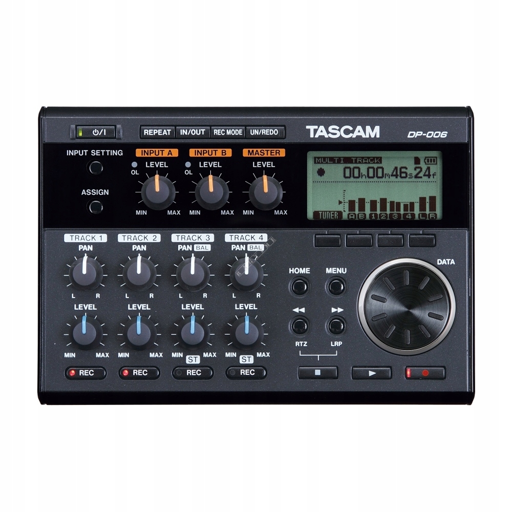 Tascam DP-006 Prenosný digitálny audio rekordér so 6 stopami