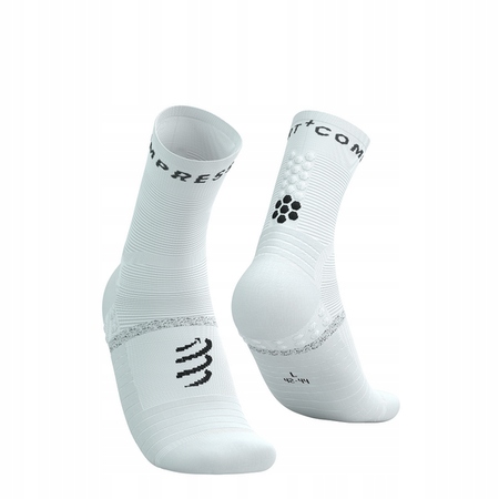 Compressport ponožky Pro Marathon V2.0 bílé [Velikost 45-48]