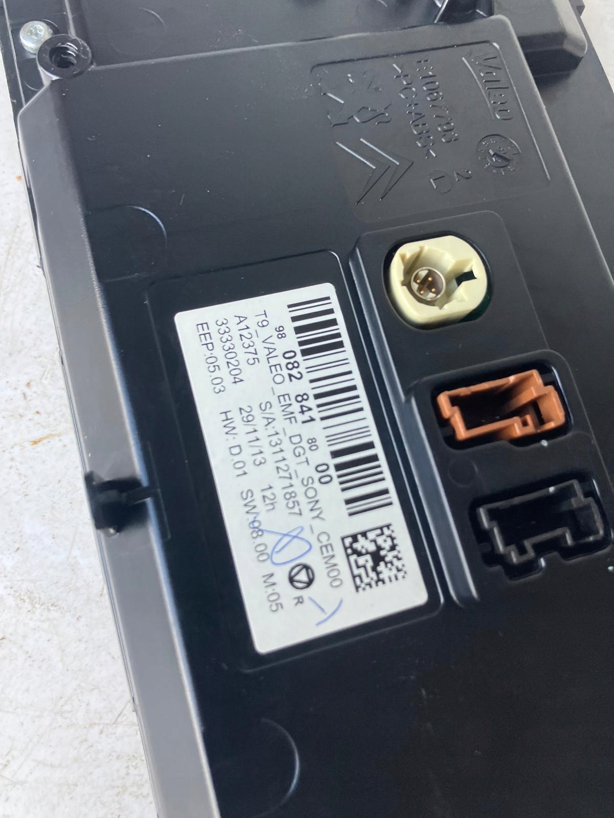 EKRAN display navigation devices PEUGEOT 308 T9 980828418000