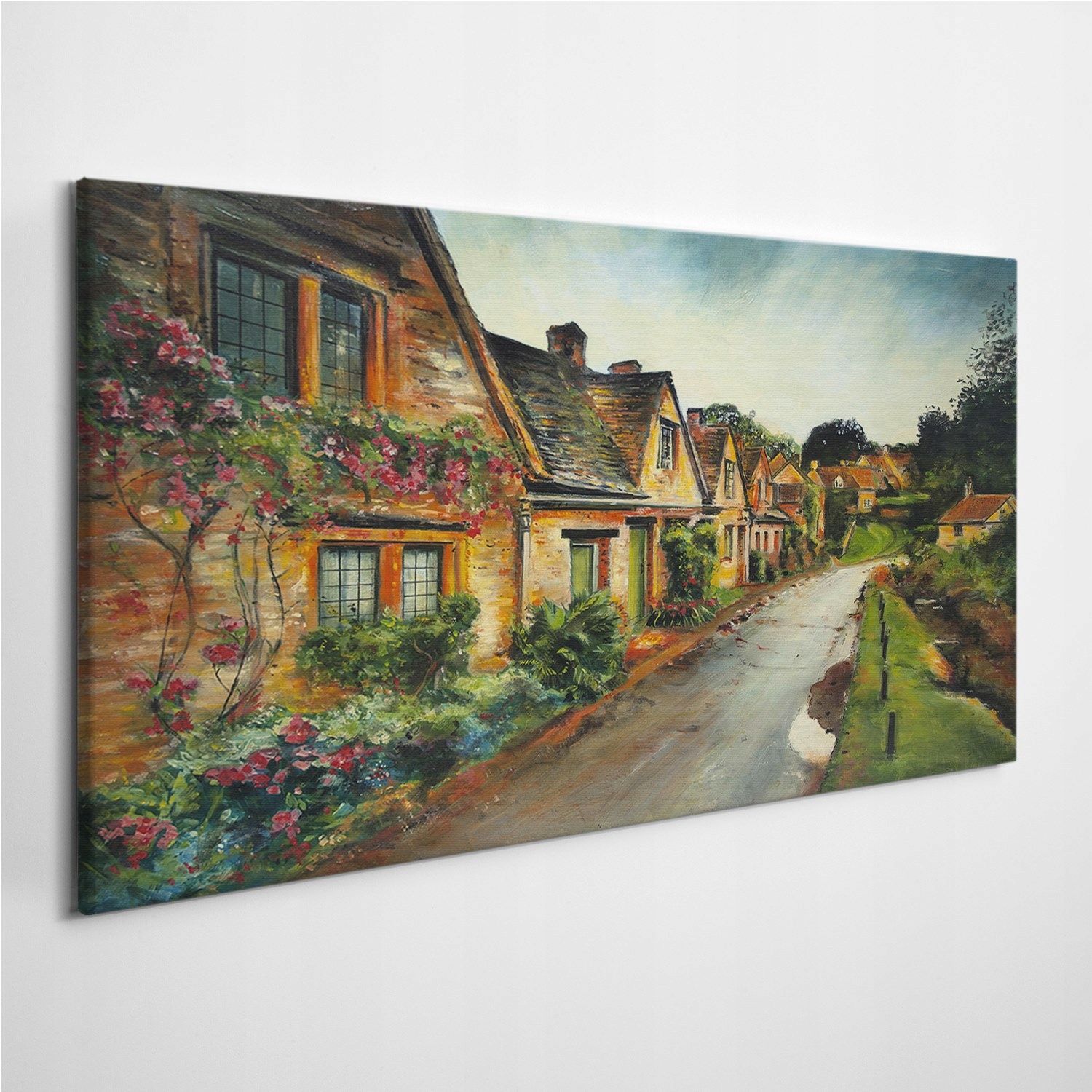 

Zdjęcie na foto-obrazie Wioska Domy Ulice 100x50