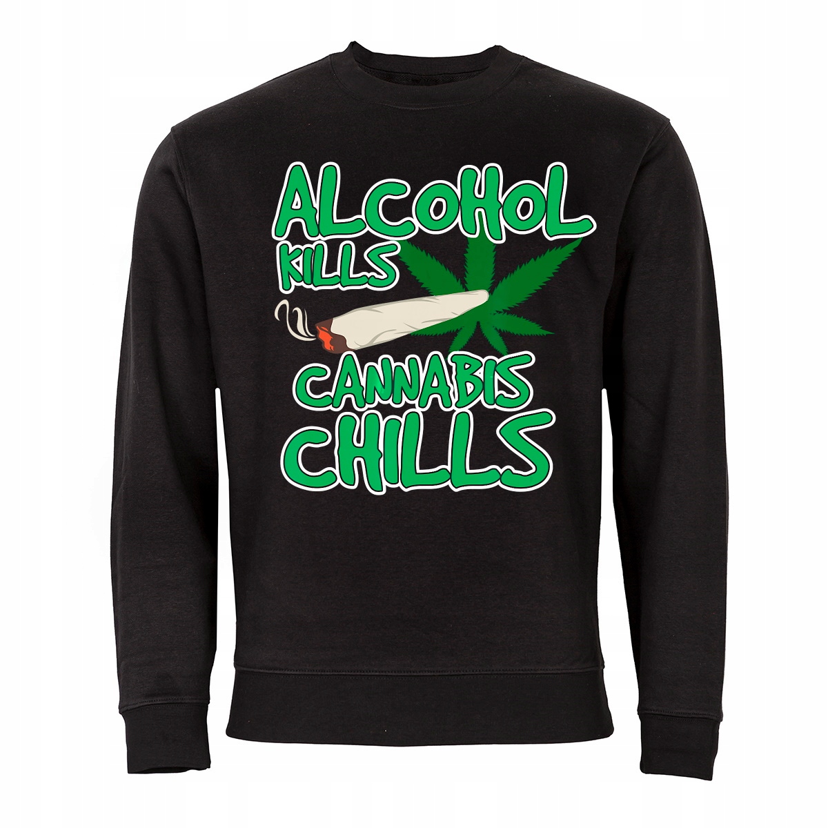 Mikina Marihuana Zielko 420 Cannabis Chills