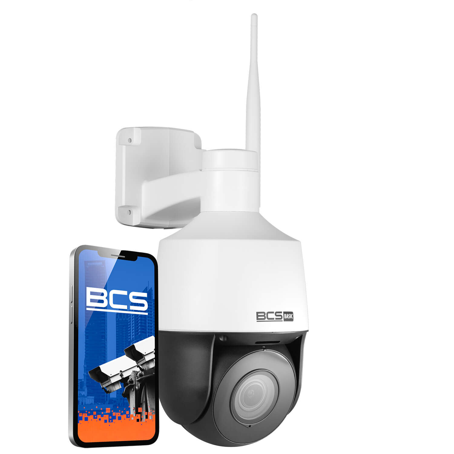 Kamera obrotowa Ip Wi-Fi 2 Mpx BCS-B-SIP124SR5-W(2.0) 2.8-12 mm