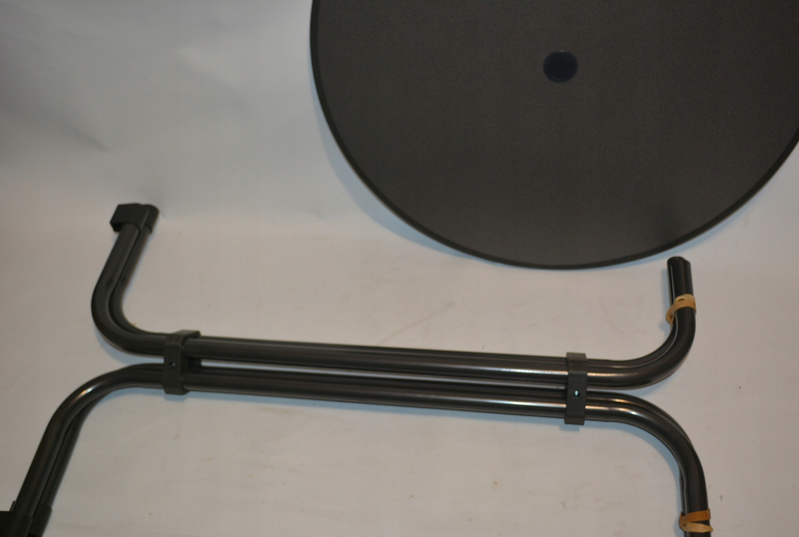 Stolik Barowy Składany Bistro 80cm 110cm okrągły szary Czyt OPIS EAN (GTIN) 4043153001858