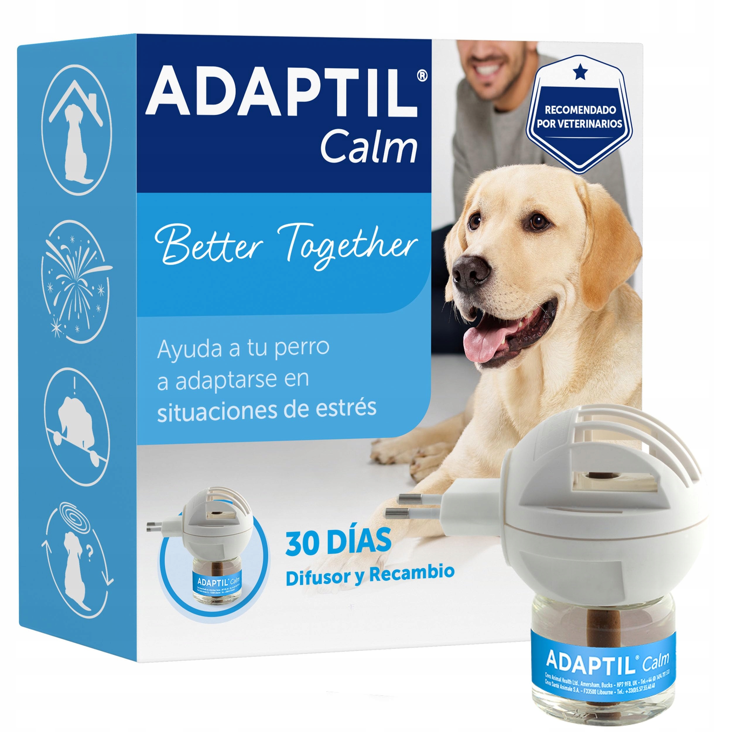 Levně Adaptil Calm Ceva kapacita 48 ml difuzér (sada)