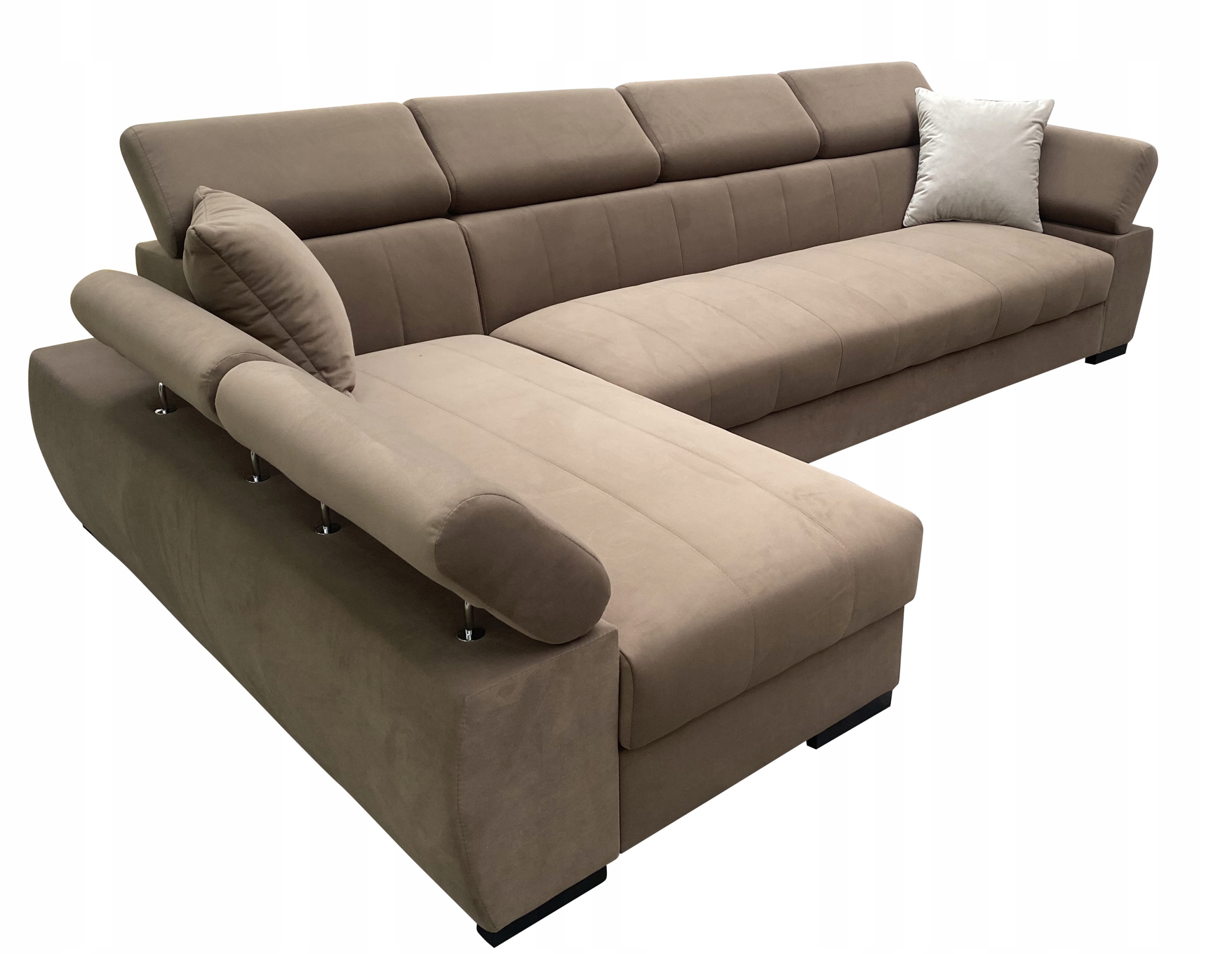 NAROŻNIK ASLAN 3 HONEY RUCHOME ZAGŁÓWKI ROZKŁADANY Marka ALAN Meble