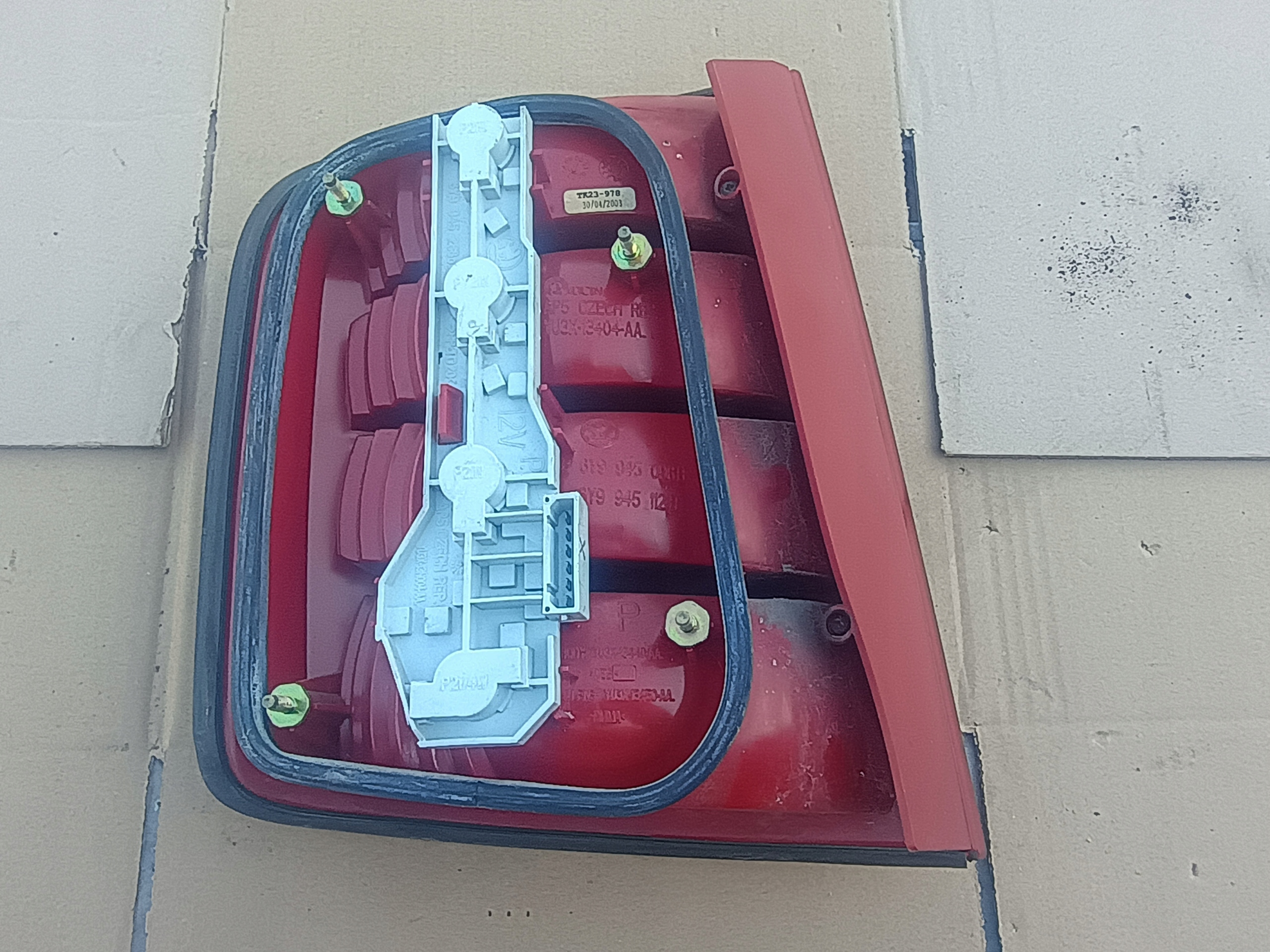 light rear part right SKODA OCTAVIA II