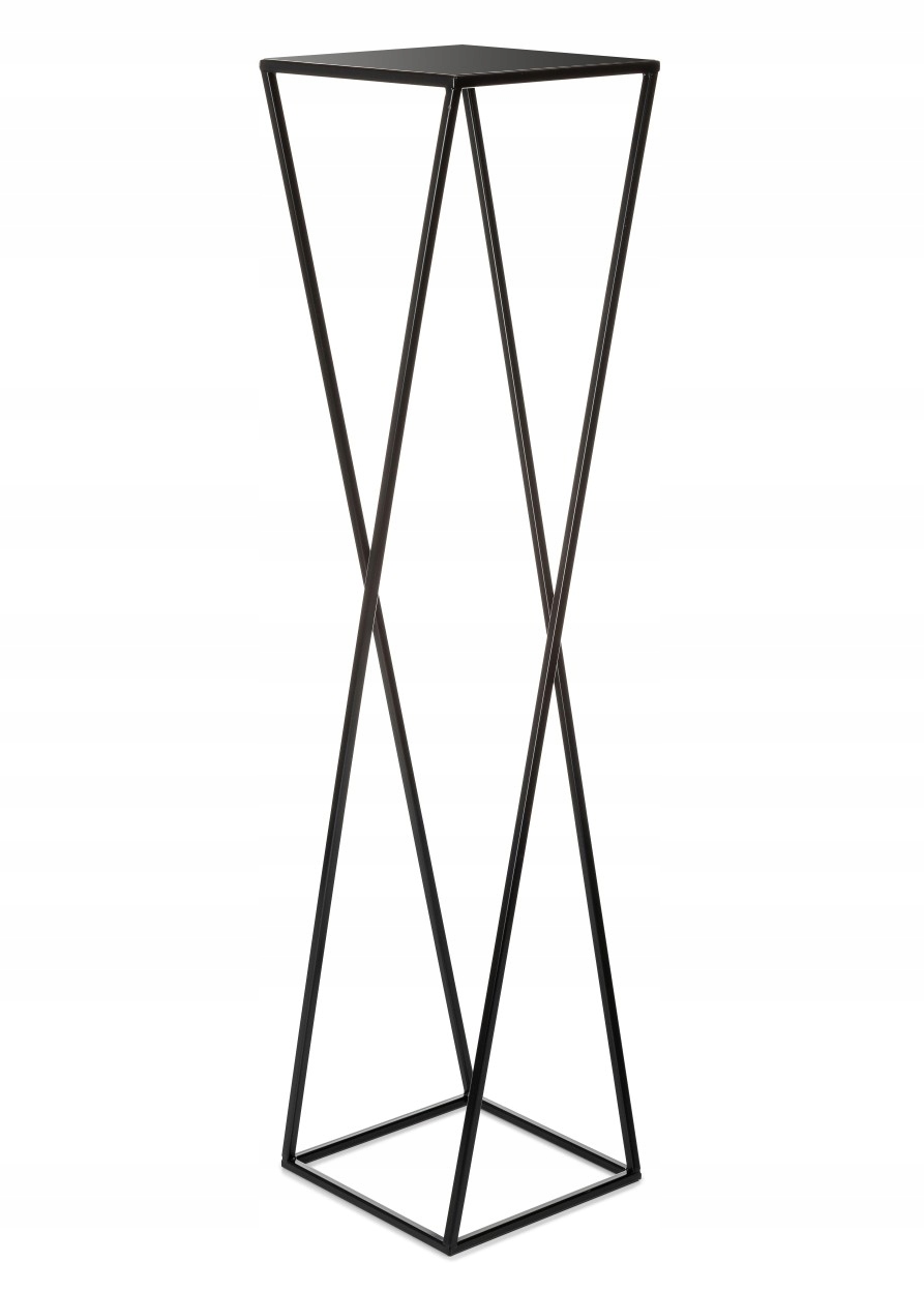 

Kwietnik nowoczesny czarny stojący 100cm
