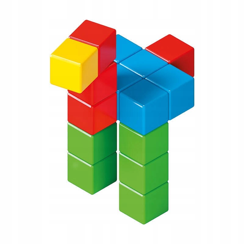 Geomag Klocki magnetyczne Magicube Color Recycled Crystal 24 elementy GEOMA