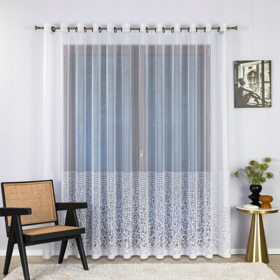 Hotová Záclona Na Průchodkách Styl Artdeco 400X225