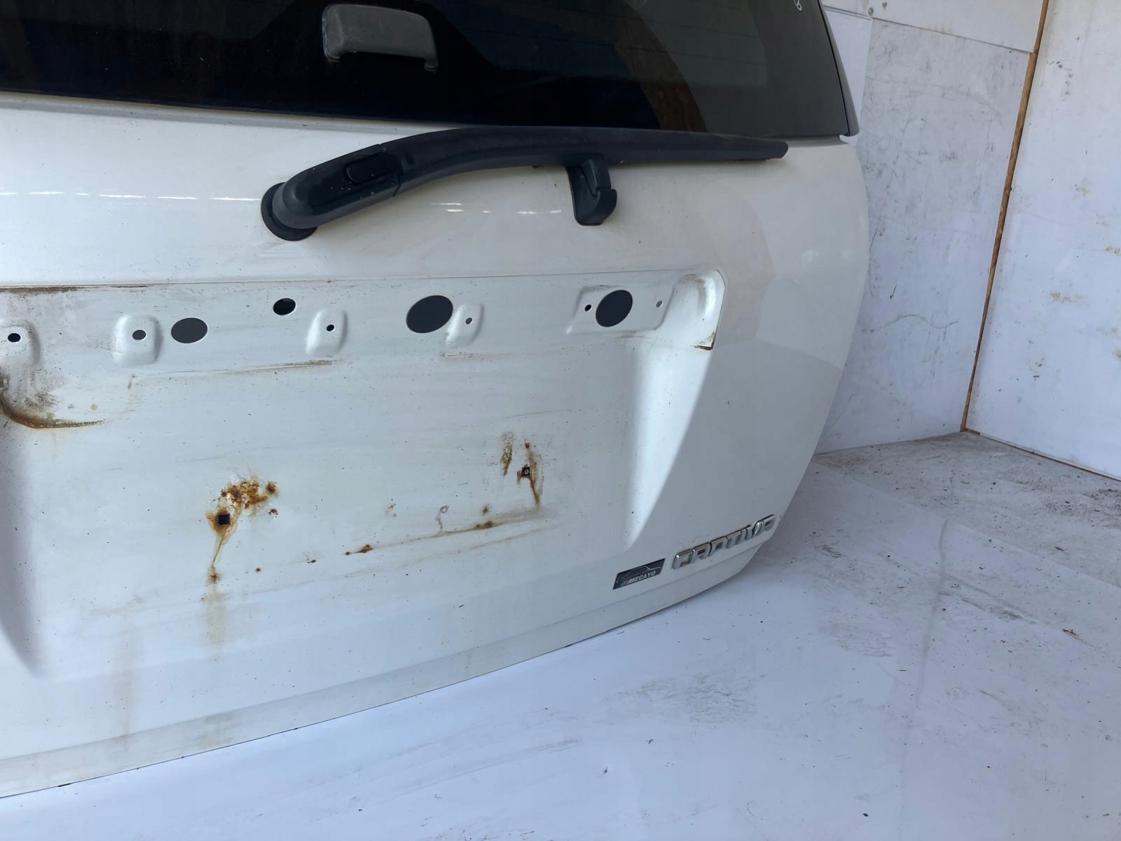 trunk door boot CHEVROLET CAPTIVA LIFT GYN PERLA