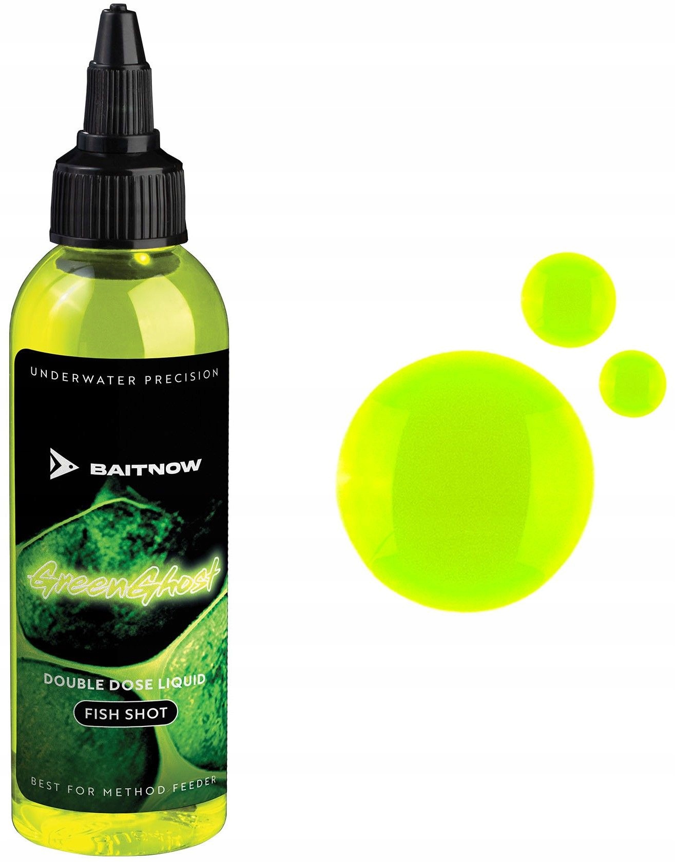 Liquid Baitnow M Feeder Double Dose Green Ghost