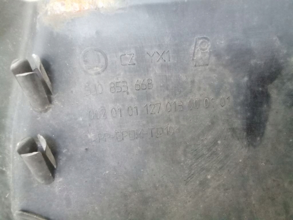 Skoda Fabia II 2 Grill Grill Grill 5J0853668