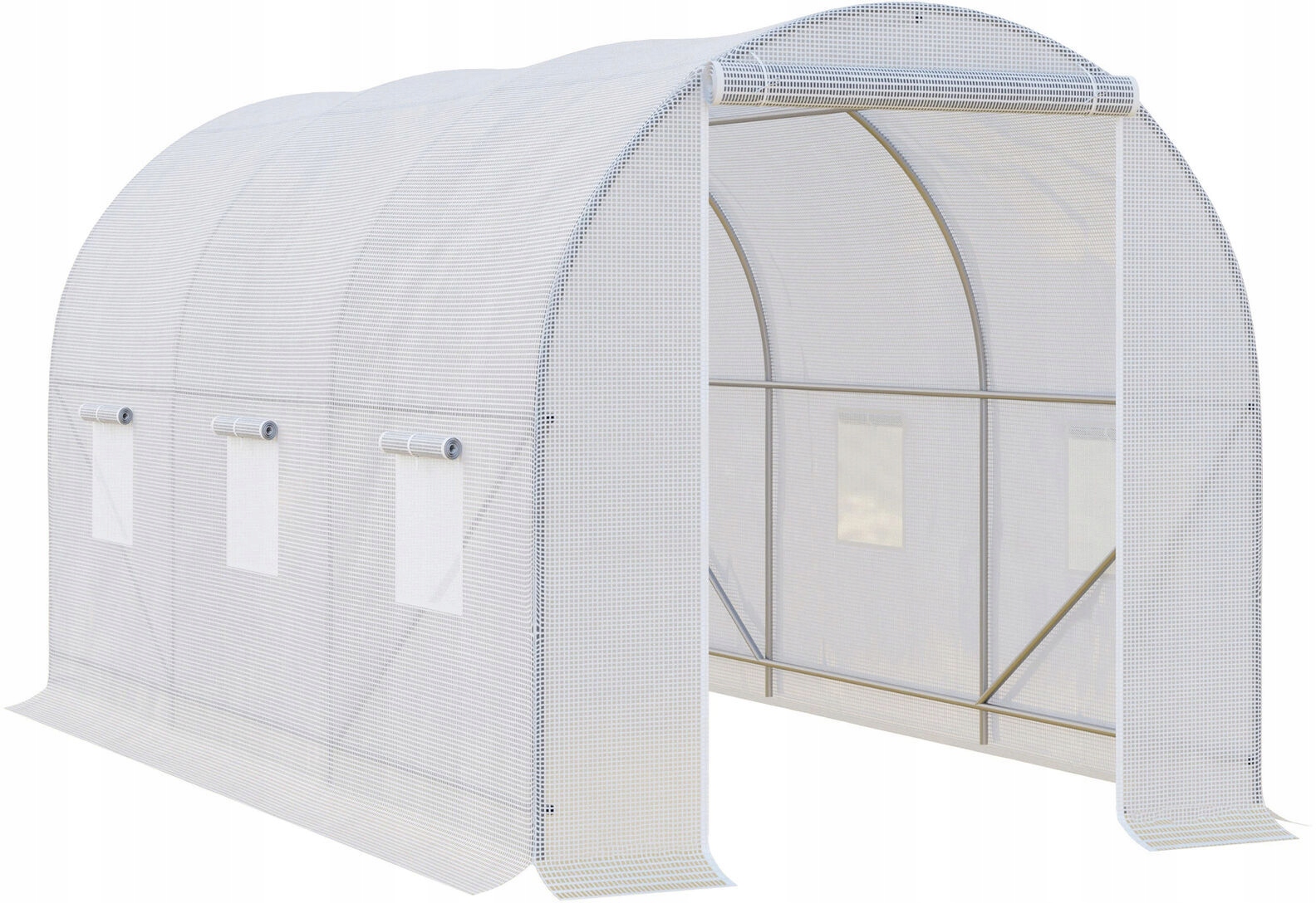 TUNEL OGRODOWY foliowy FOLIAK ogrodniczy PROMIS TF300 SZKLARNIA 6 m² 3 x 2m Stan opakowania oryginalne