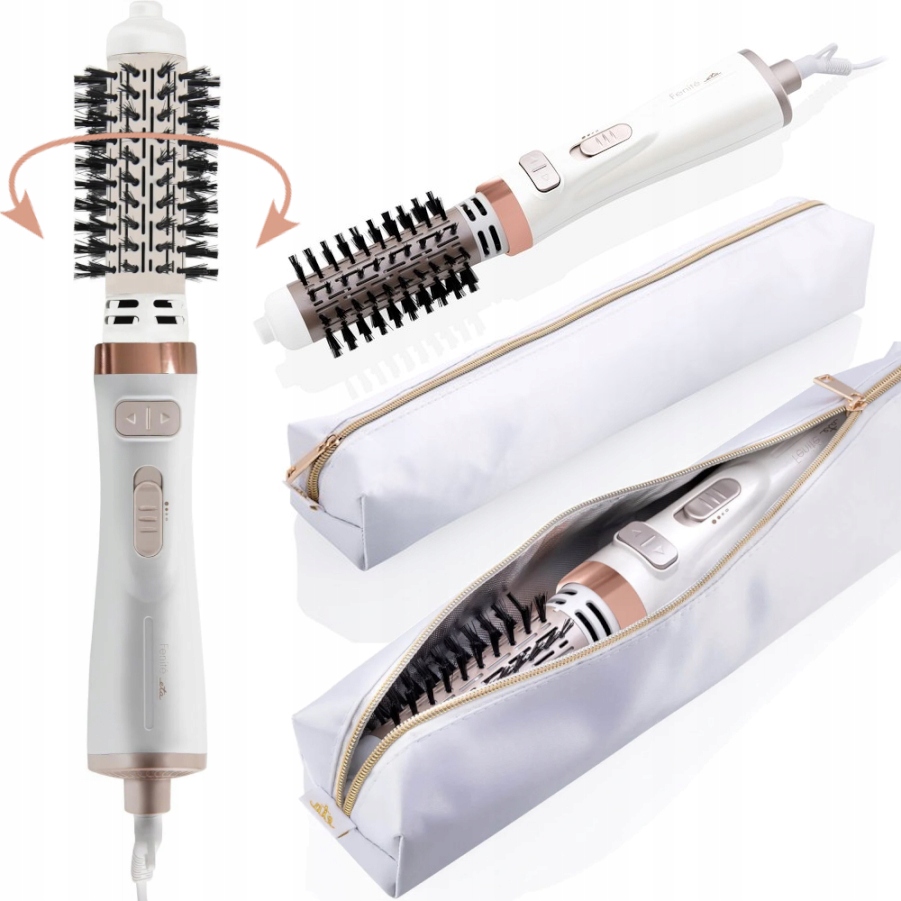 Lokówko suszarka obrotowa Eta Fenité White, 632290000 Jonizacja 38mm