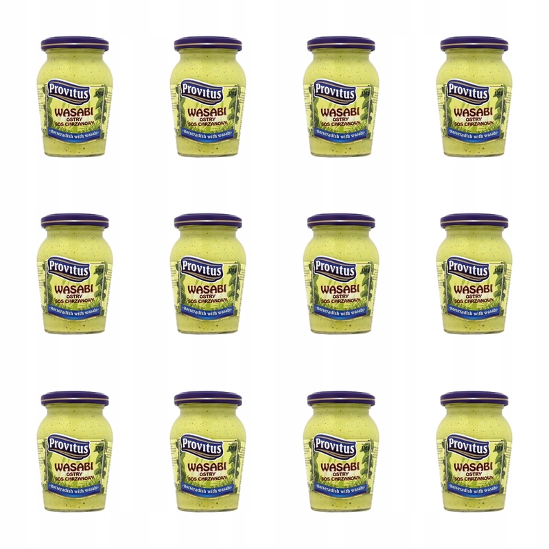 Chrzan z wasabi 170 g Provitus X12