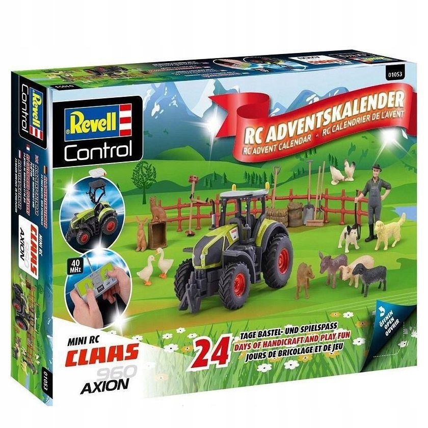 KALENDARZ ADWENTOWY RC CLAAS AXION TRACTOR 40MHZ