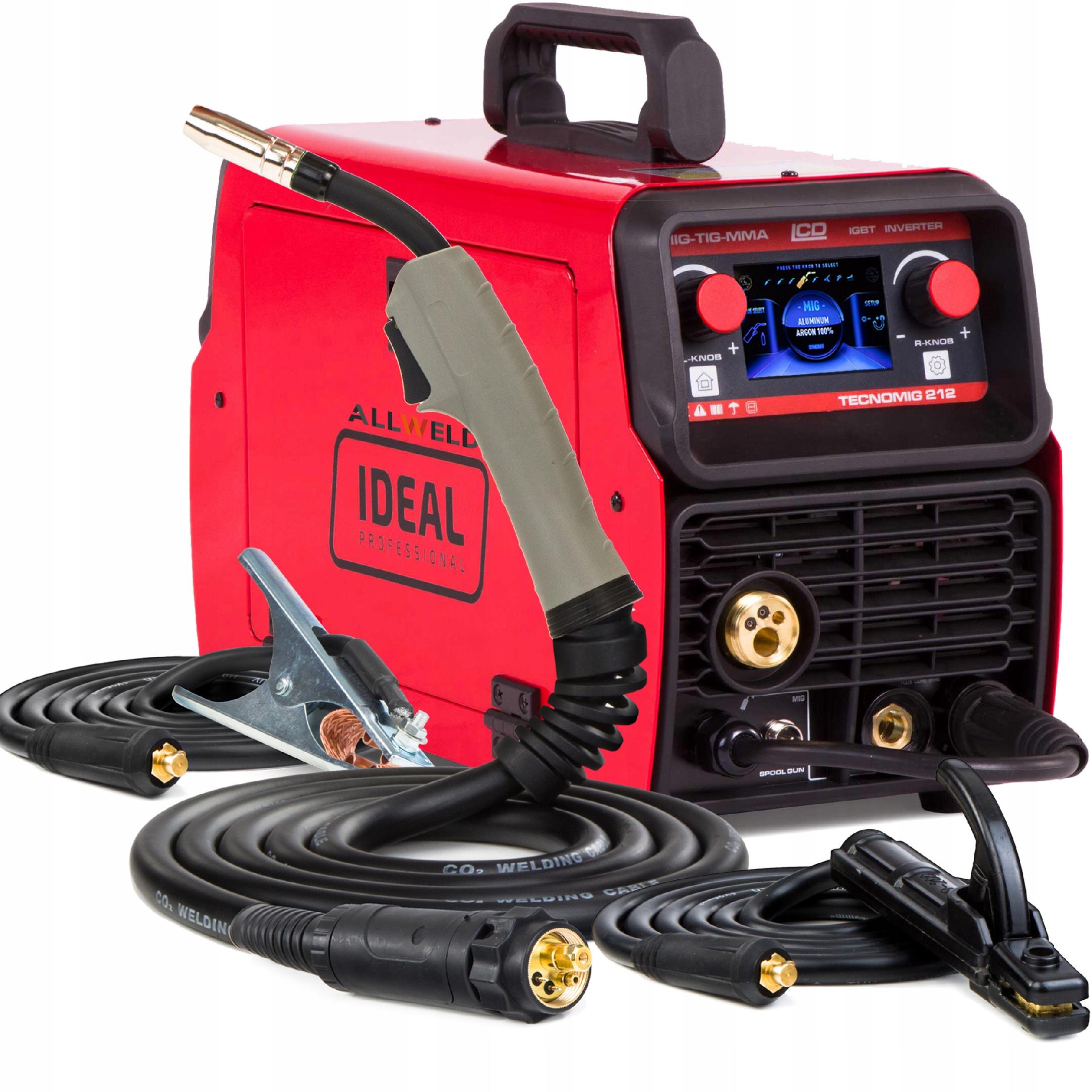ІНВЕРТОРНИЙ ЗВАРЮВАЛЬНИЙ АПАРАТ IDEAL TECNOMIG 212 SYNERGIA