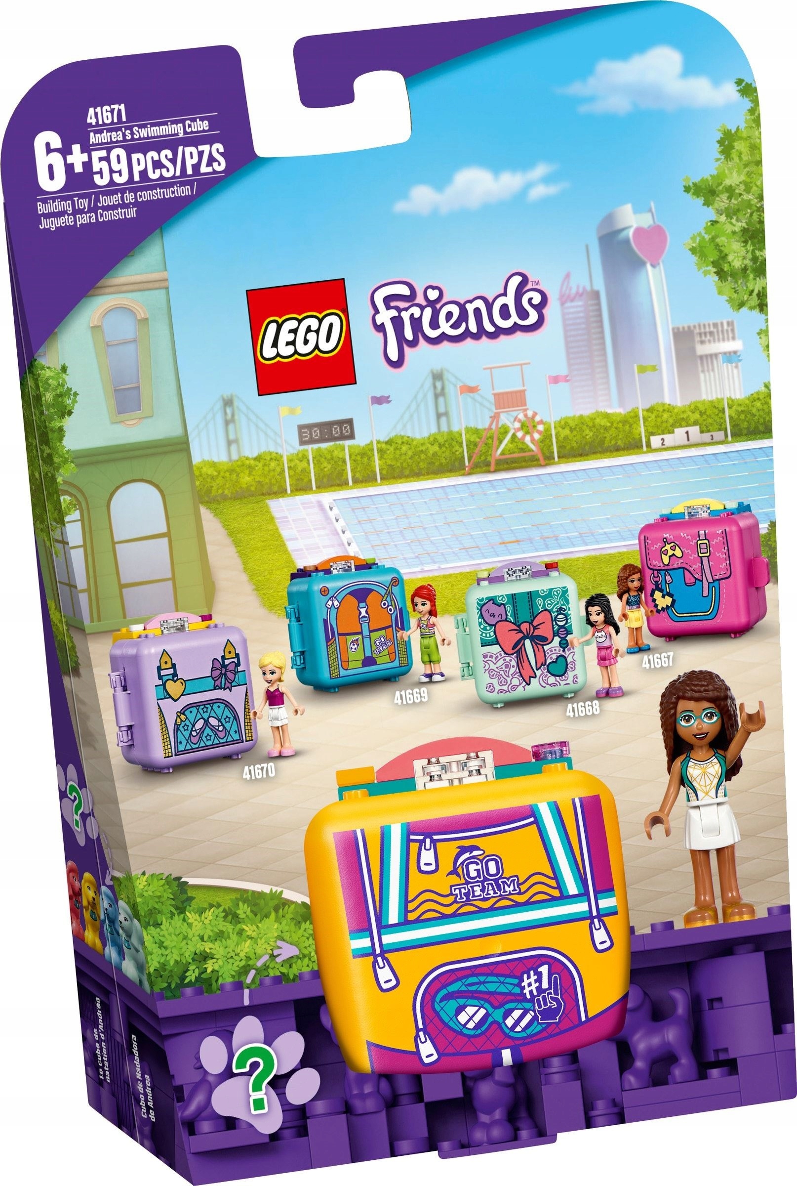 

Lego Friends 41671 Pływacka Kostka Andrei