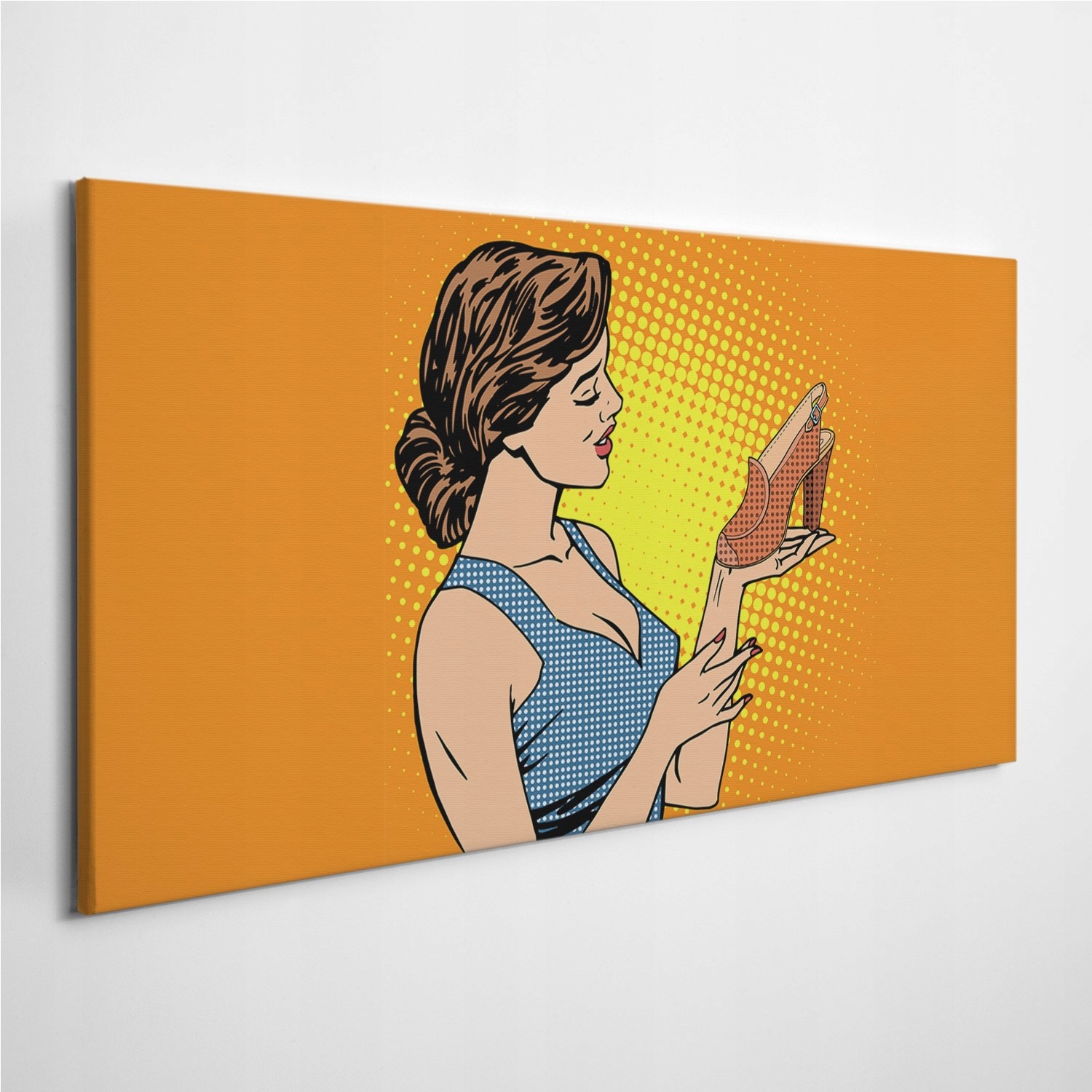 

Zdjęcie na foto-obrazie Kobieta Buty Retro 120x60